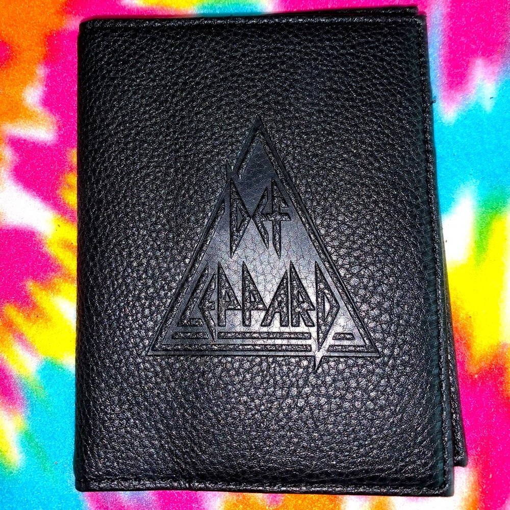 Def Lepard Leather Wallet